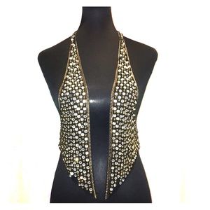 Jeweled Fashion Vest